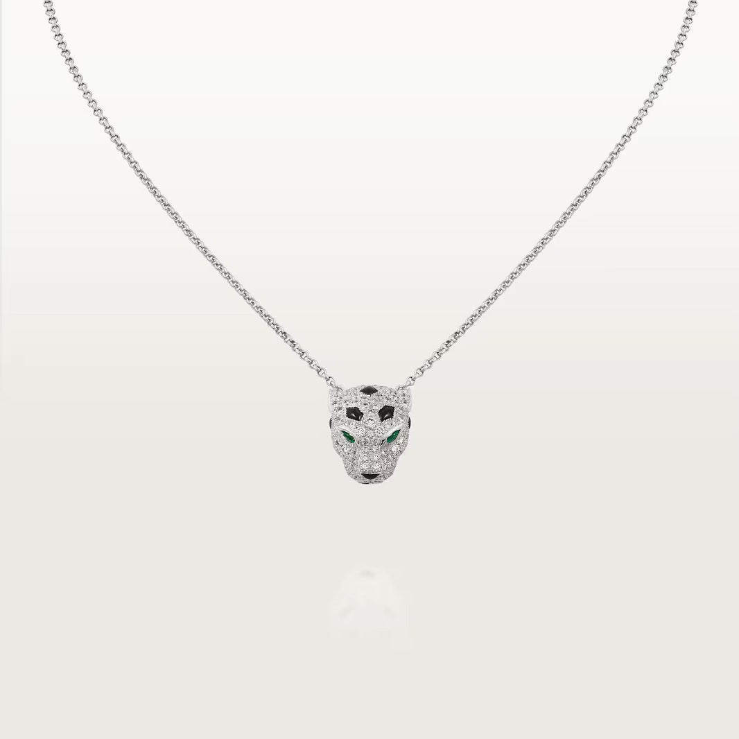 [Luxora]PANTHERE FULL DIAMOND NECKLACE