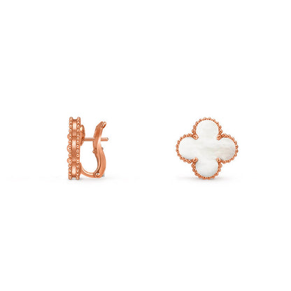 [Luxora]CLOVER 15MM MOP EARRINGS COLLECTION