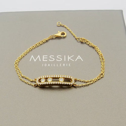 [LUXE] Move Classique pavé bracelet