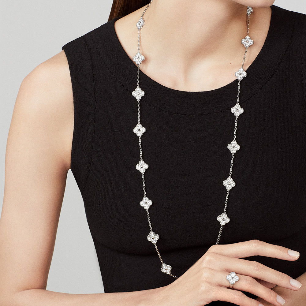 [Luxora]CLOVER 20 MOTIFS  LASER SILVER