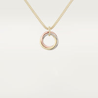 [Luxora]TRINITY MEDIUM  DIAMONDS NECKLACE