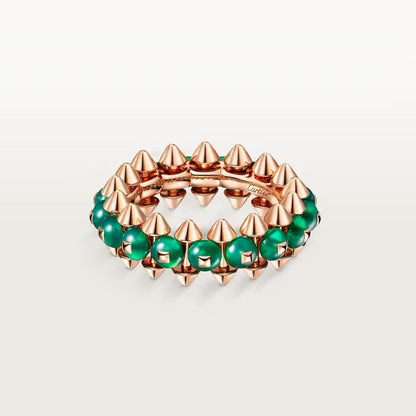 [Luxora]CLASH 7.9MM AGATE CHALCEDONY RING