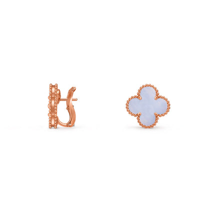 [Luxora]CLOVER 15MM MOP EARRINGS COLLECTION