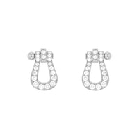 [Luxora]FORCE 10 FULL DIAMOND STUD EARRINGS MINI MODEL