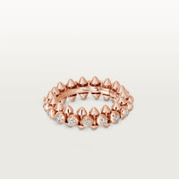 [Luxora]CLASH 6.8MM DIAMOND MEDIUM RING