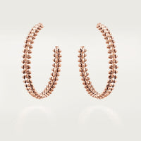 [Luxora]CLASH HOOP LARGE EARRINGS