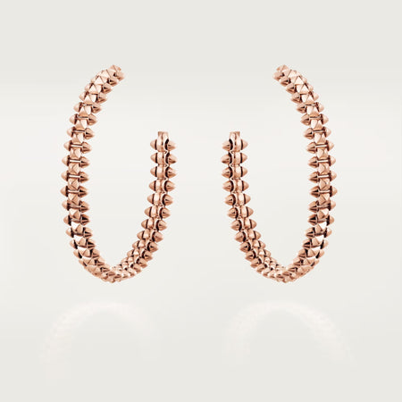 [Luxora]CLASH HOOP LARGE EARRINGS