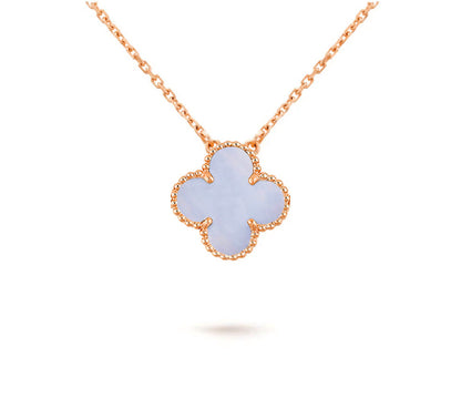 [Luxora]CLOVER 15MM SINGLE FLOWER NECKLACE COLLECTION