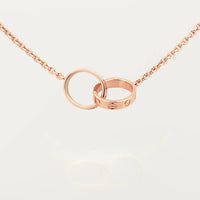 [Luxora]LOVE DOUBLE RING NECKLACE
