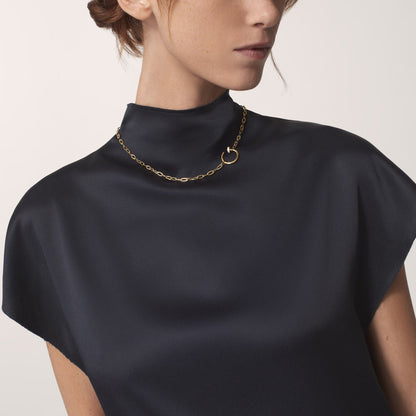 [Luxora]JUSTE NECKLACE FULL DIAMONDS