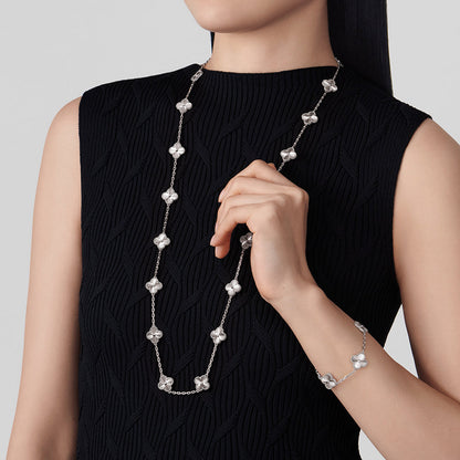 [Luxora]CLOVER 20 MOTIFS  LASER SILVER