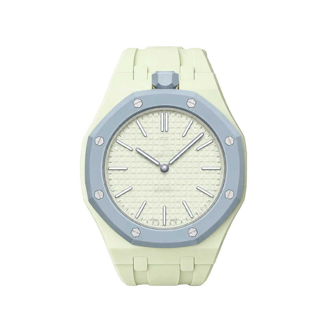 Oak Pop Exclusive Creamy Yellow Silicone Strap