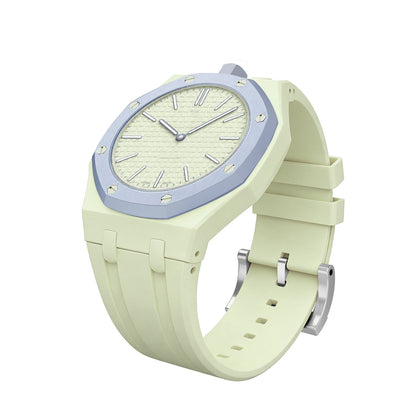 Oak Pop Exclusive Creamy Yellow Bioceramic Strap