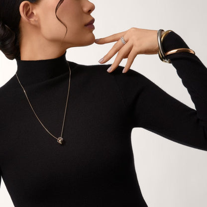 [Luxora]TRINITY CUSHION NECKLACE COLLECTION