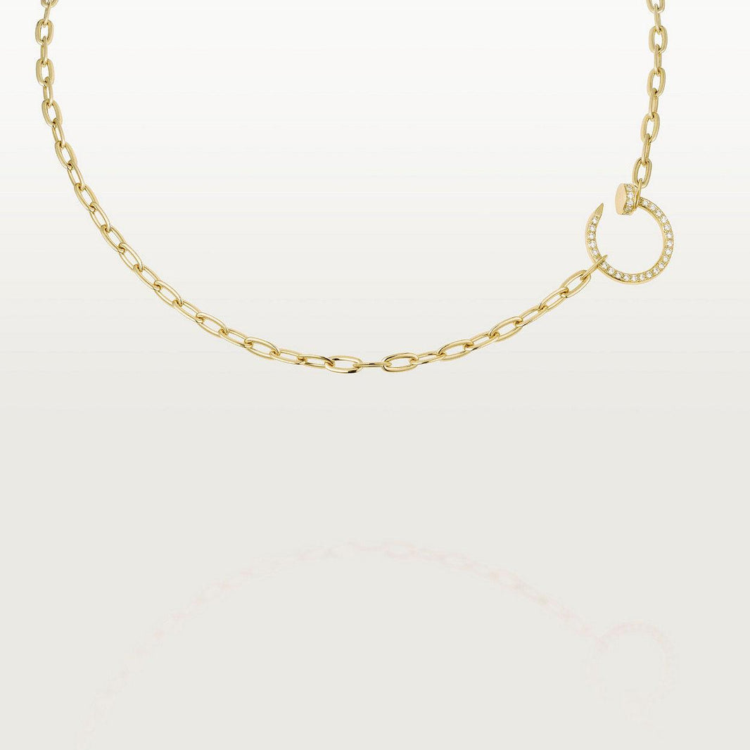 [Luxora]JUSTE NECKLACE FULL DIAMONDS