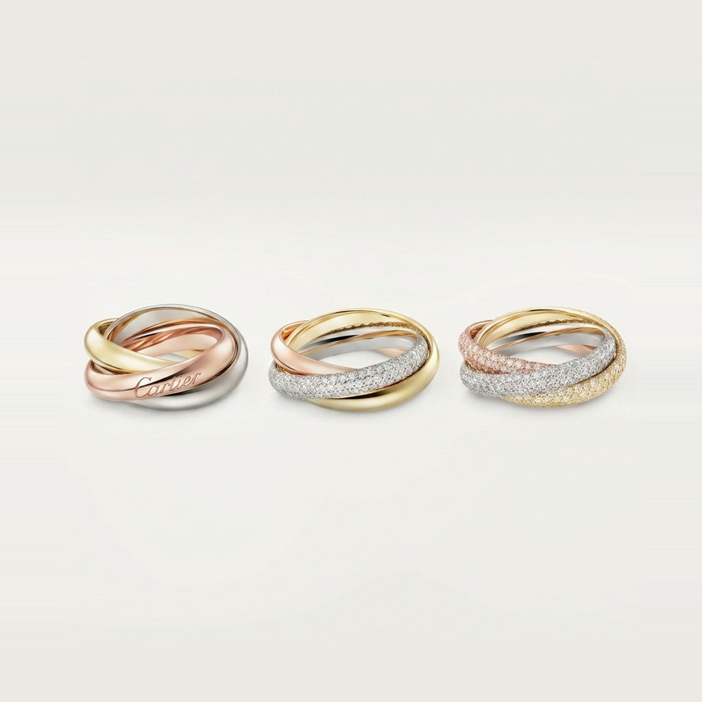 [Luxora] TRINITY 3.2MM RING COLLECTION