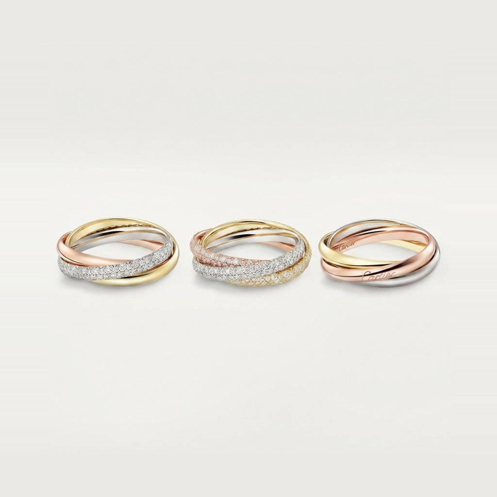 [Luxora]TRINITY 2.5MM RING COLLECTION