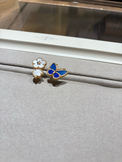 [Luxora]LUCKY SPRING BUTTERFLY OPEN-FACE RINGS