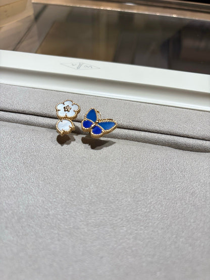 [Luxora]LUCKY SPRING BUTTERFLY OPEN-FACE RINGS