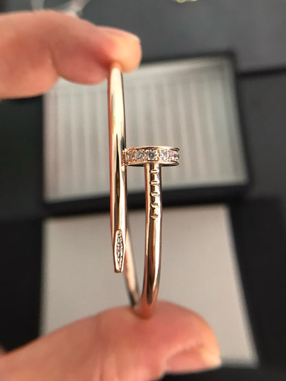 [Luxora]JUSTE ARMBAND 3,5 MM DIAMANTEN