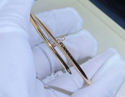 [Luxora]JUSTE ARMBAND 2,5 MM DIAMANTEN