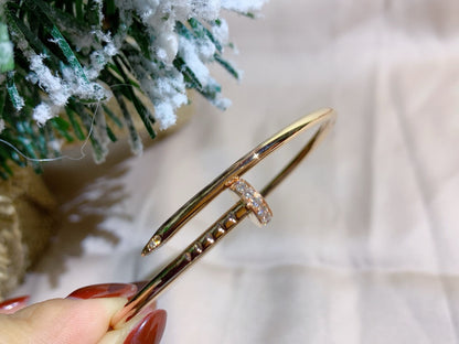 [Luxora]JUSTE ARMBAND 2,5 MM DIAMANTEN