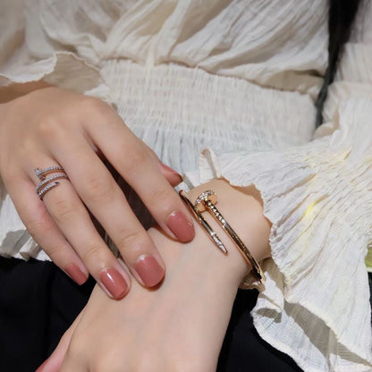 [Luxora]JUSTE ARMBAND 3,5 MM DIAMANTEN