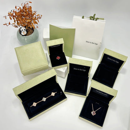 [Luxora]CLOVER 15MM SINGLE FLOWER NECKLACE COLLECTION