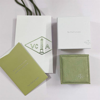 [Luxora]VA CLOVER BRACELET NECKLACE RING BOX GIFT BAG
