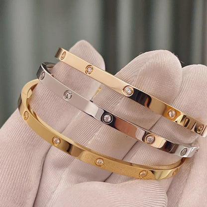[Luxora]LOVE BRACELET 3.65MM 10 DIAMONDS