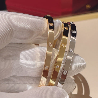 [Luxora]LOVE BRACELET 3.65MM 10 DIAMONDS
