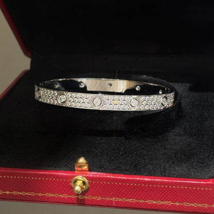 [Luxora]LOVE BRACELET 6.1MM DIAMOND-PAVED 10 BIG DIAMONDS