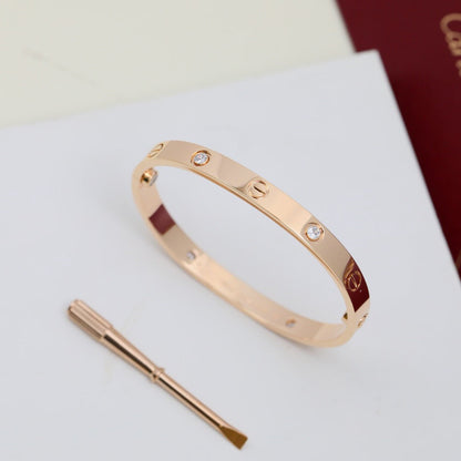 [Luxora]LOVE BRACELET 6.1MM 4 DIAMONDS