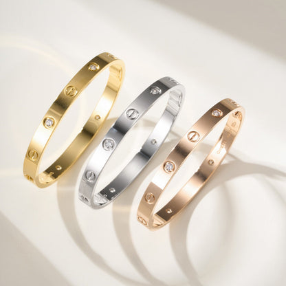 [Luxora]LOVE BRACELET 6.1MM 4 DIAMONDS