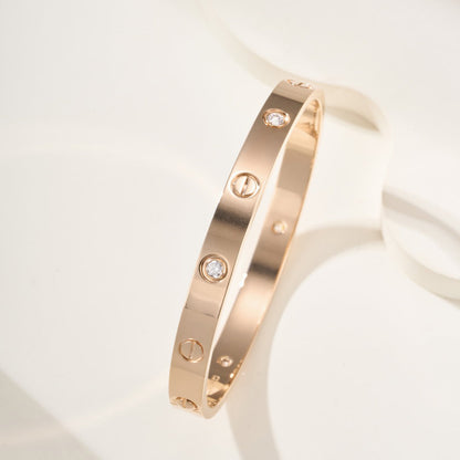 [Luxora]LOVE BRACELET 6.1MM 4 DIAMONDS