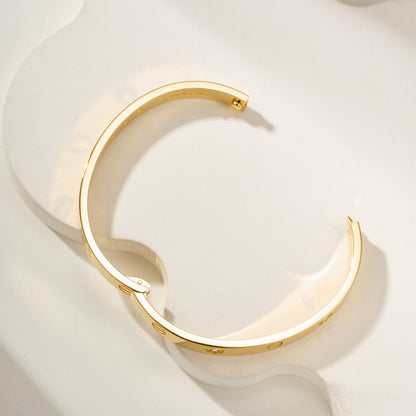 [Luxora]LOVE BRACELET 6.1MM 4 DIAMONDS