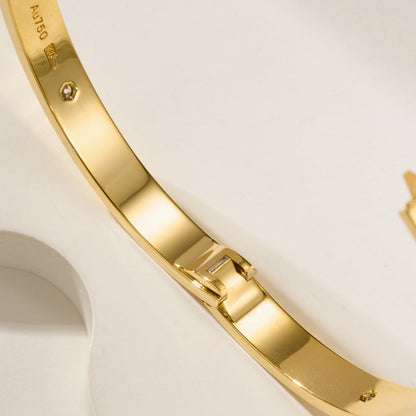 [Luxora]LOVE BRACELET 6.1MM 4 DIAMONDS
