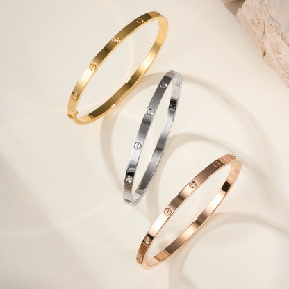 [Luxora]LOVE BRACELET 3.65MM 6 DIAMONDS
