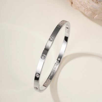 [Luxora]LOVE BRACELET 3.65MM 6 DIAMONDS