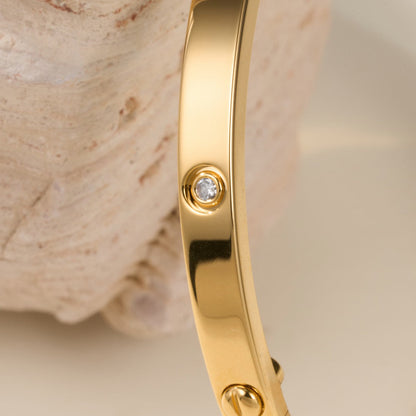 [Luxora]LOVE BRACELET 3.65MM 6 DIAMONDS
