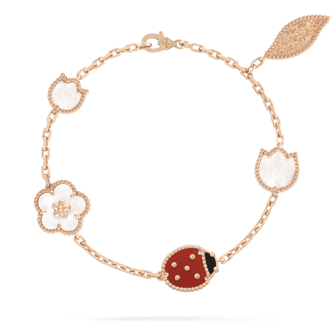 [Luxora]LUCKY SPRING 5 MOTIF BRACELET