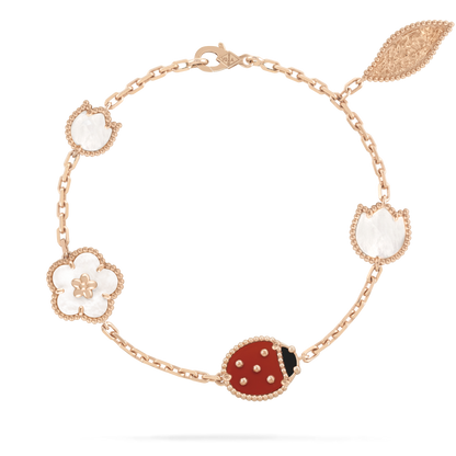 [Luxora]LUCKY SPRING 5 MOTIF BRACELET