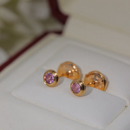 [Luxora]DAMOUR PING DIAMOND EARRINGS