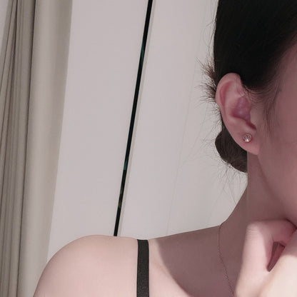 [Luxora]DAMOUR PING DIAMOND EARRINGS