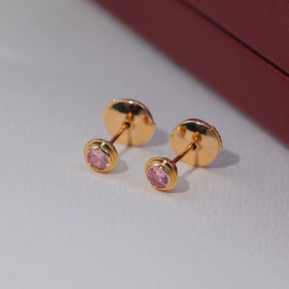 [Luxora]DAMOUR PING DIAMOND EARRINGS