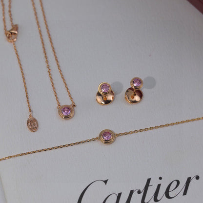 [Luxora]DAMOUR PING DIAMOND EARRINGS