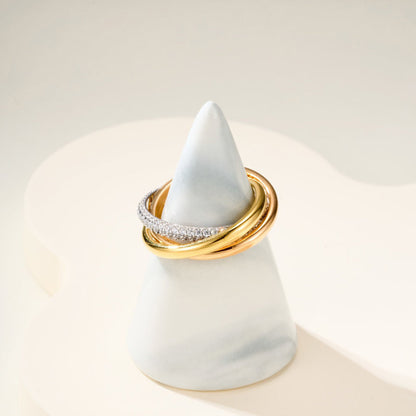 [Luxora]TRINITY 2.5MM RING COLLECTION