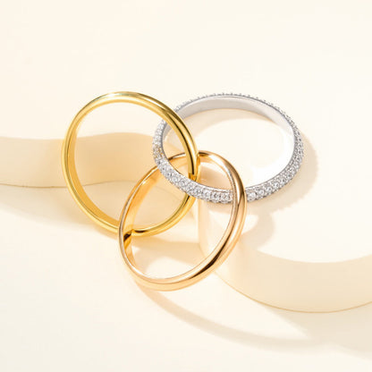 [Luxora]TRINITY 2.5MM RING COLLECTION