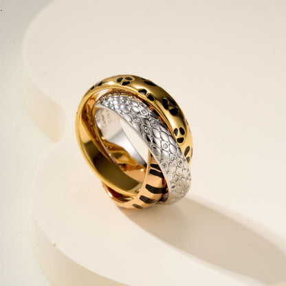 [Luxora] TRINITY  RING LEOPARD PRINT