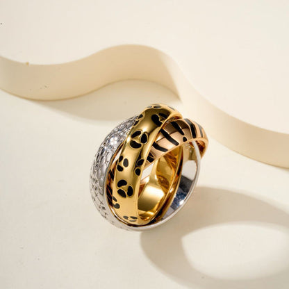 [Luxora] TRINITY  RING LEOPARD PRINT